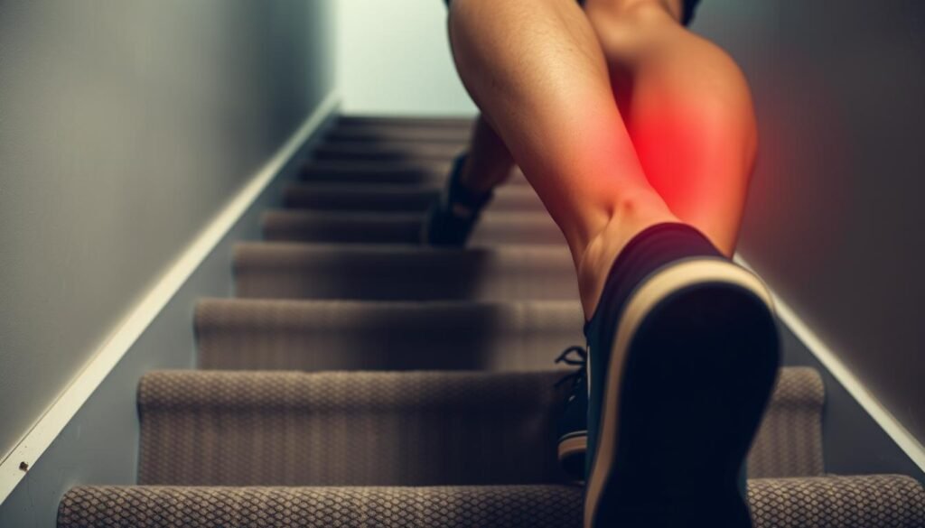 knee symptoms stair climbing